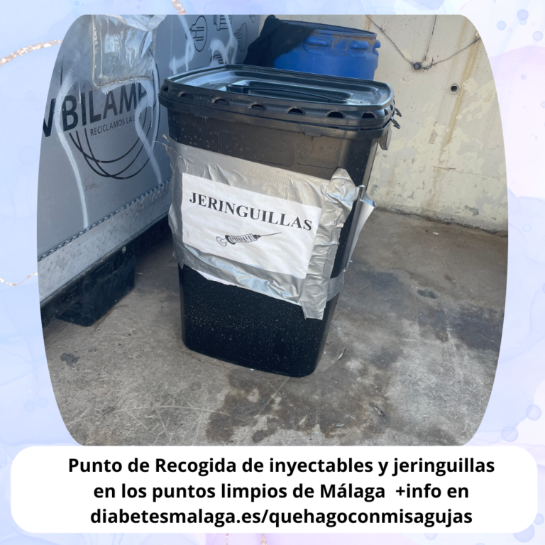 ¿Qué hago con mis agujas?